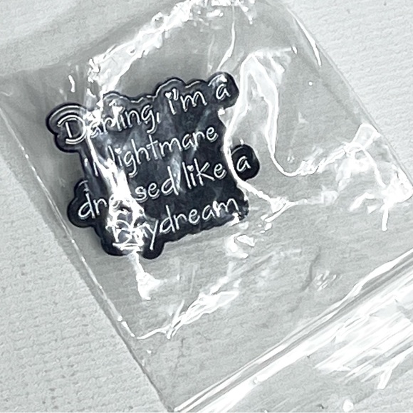 Taylor Swift Pin Song Blank Space Lyrics Eras Tour concert - Picture 5 of 5